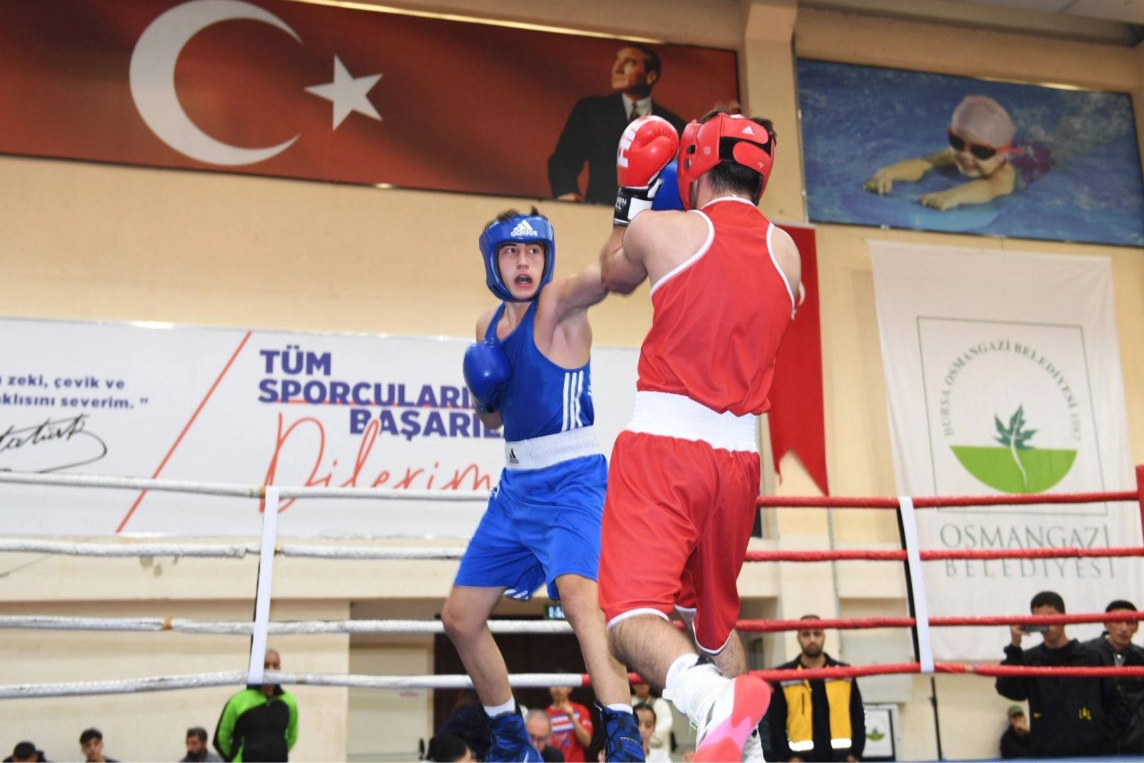 Boksun kalbi Bursa Osmangazi’de attı 