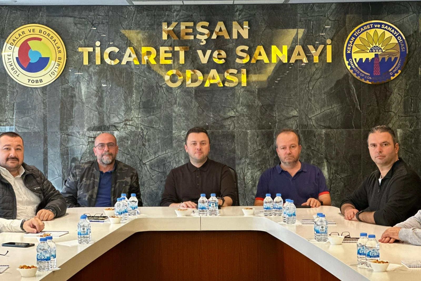 Keşanspor Keşan TSO’yu ziyaret etti 