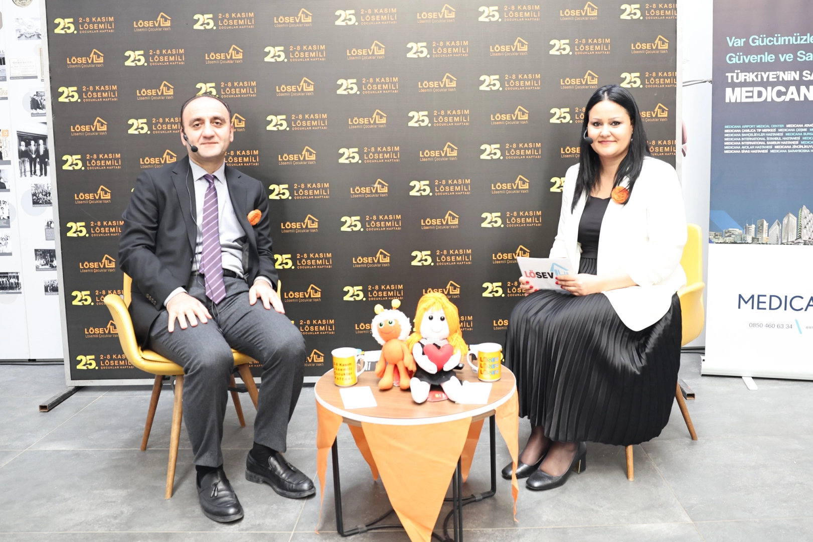 Bursa Nilüfer'de lösemi farkındalığı söyleşisi 