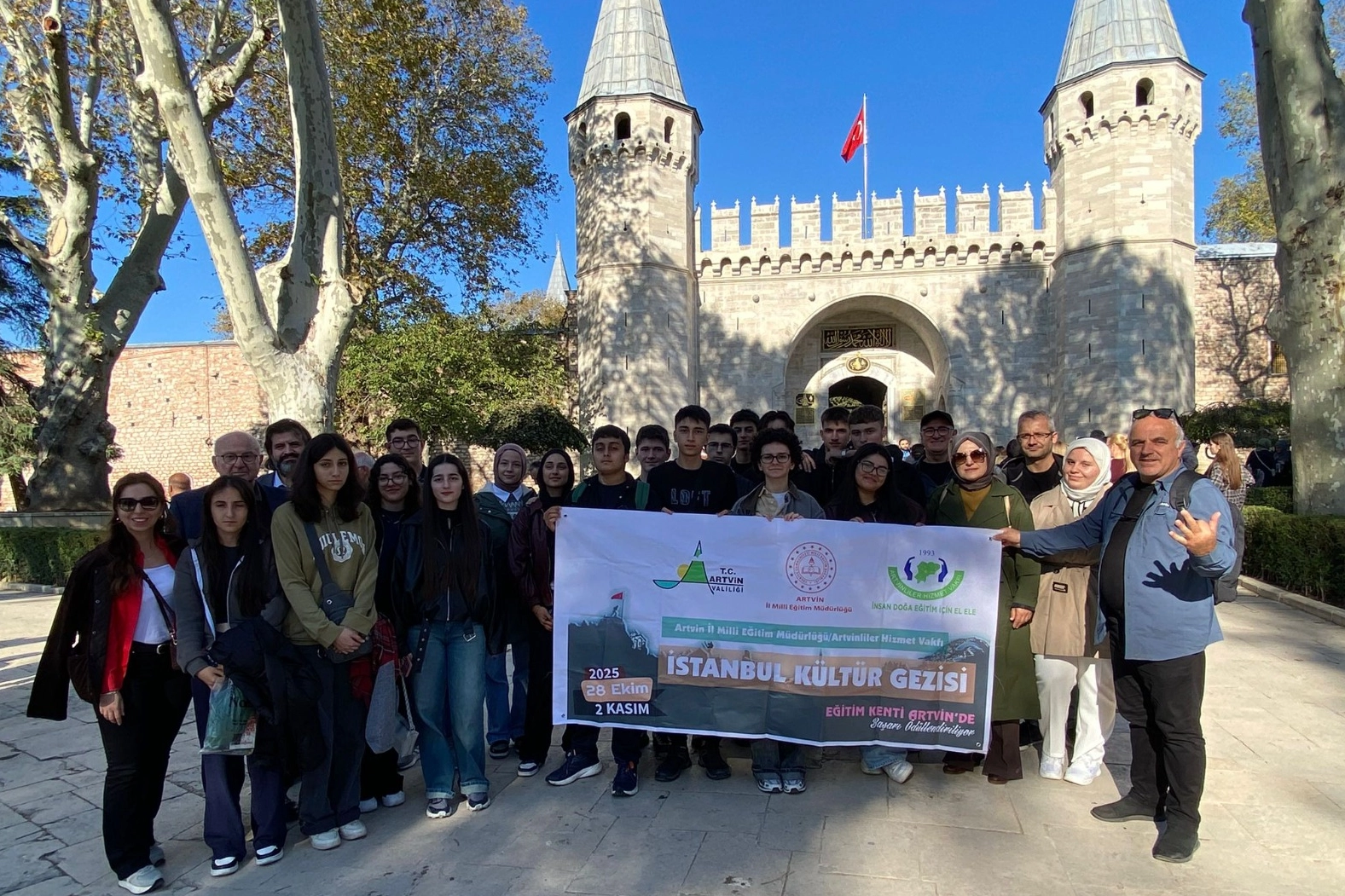 Artvinli öğrenciler İstanbul’u keşfetti 