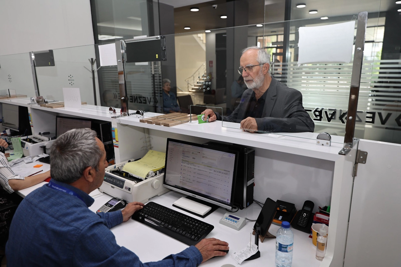 Kayseri Talas Belediyesi'nde vergi mesaisi 