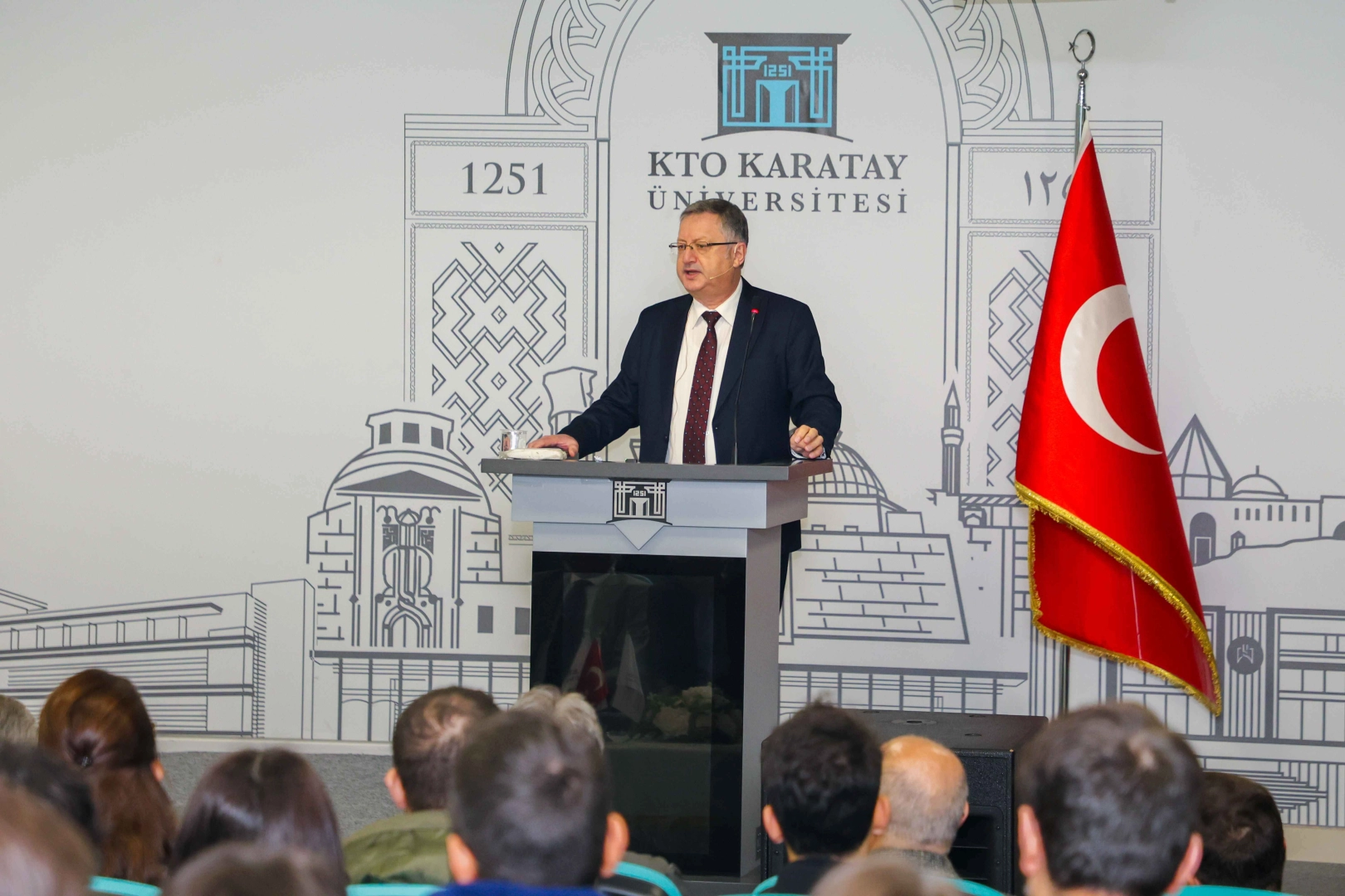 KTO Karatay Üniversitesi’nde 10 Kasım anma programı 