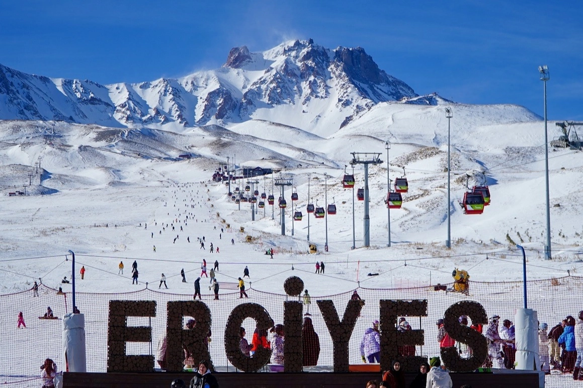 Kayseri Erciyes'e dünyaca ünlü gurur 