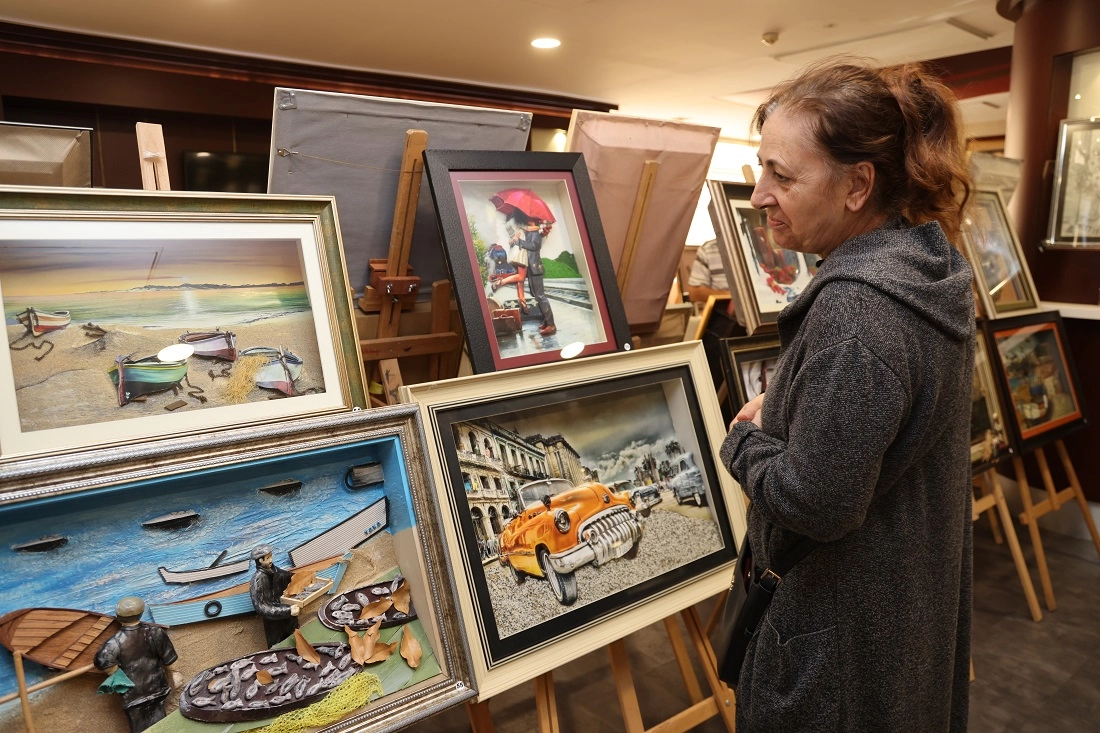 KO-MEK’le sanat yolculuğunu GTO’da sergiledi 