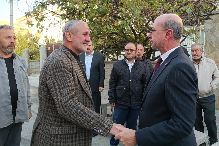 Konya Selçuklu'da Başkan Pekyatırmacı'dan şehit ailesine ziyaret 