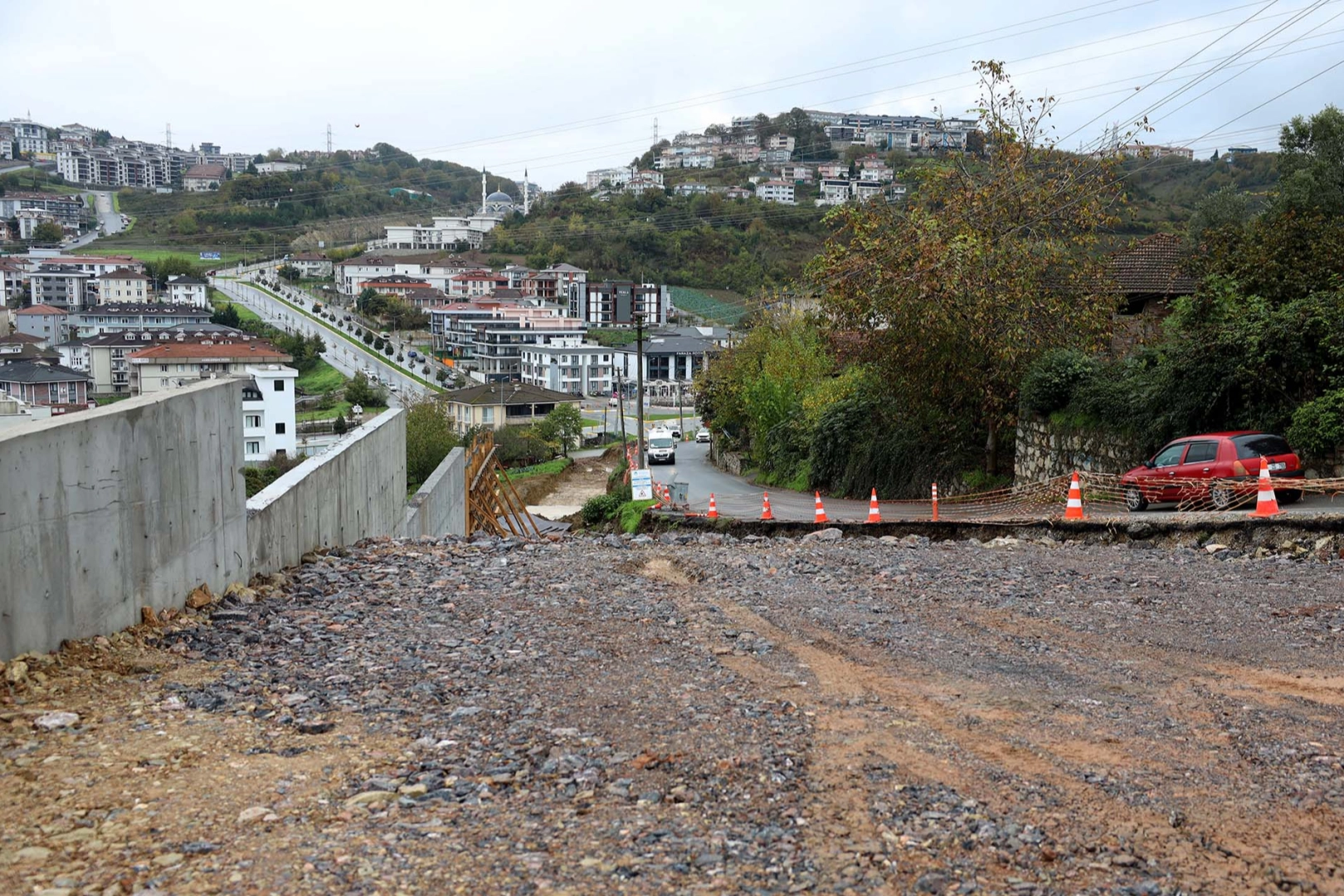 Sakarya Serdivan ulaşımında alternatif güzergah hazırlığı 