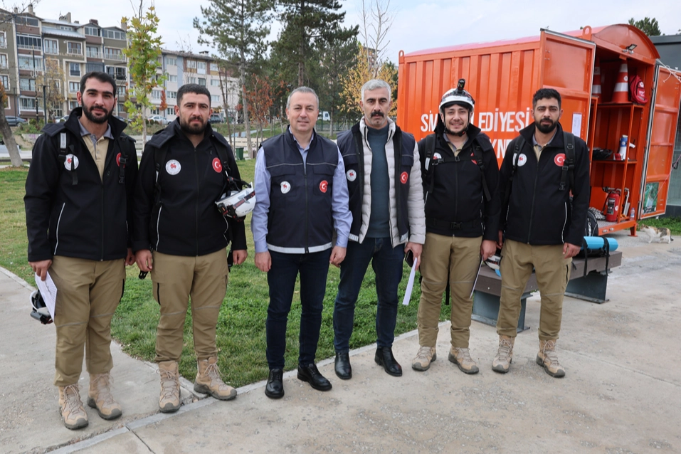 Sivas’ta 'Afet Konteyneri' uygulaması başlatıldı 