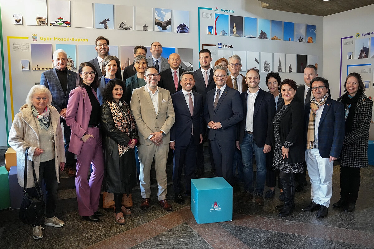 Nevşehir ve Pforzheim kardeşliğinde 25. yıl buluşması 