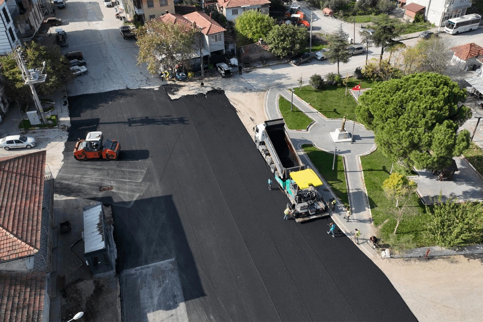 Balıkesir Sarıbeyler modern yoluna kavuştu 