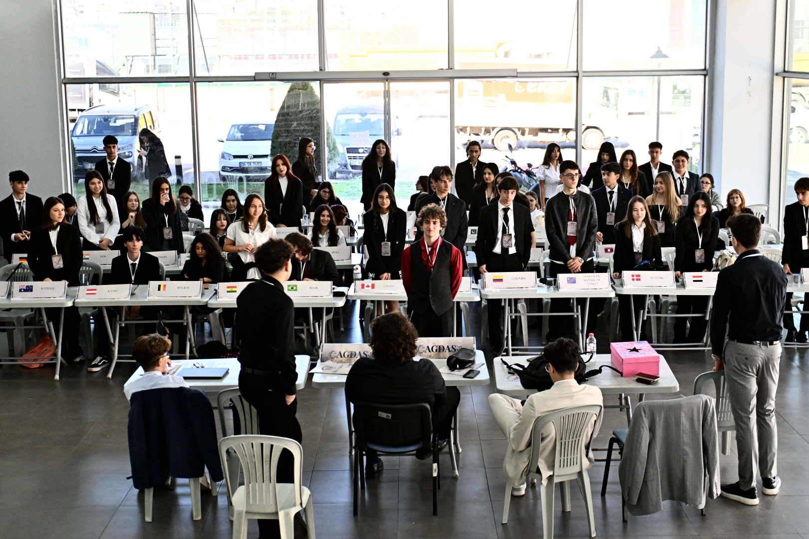 Genç delegeler ASSİM’de basın özgürlüğünü tartıştı 