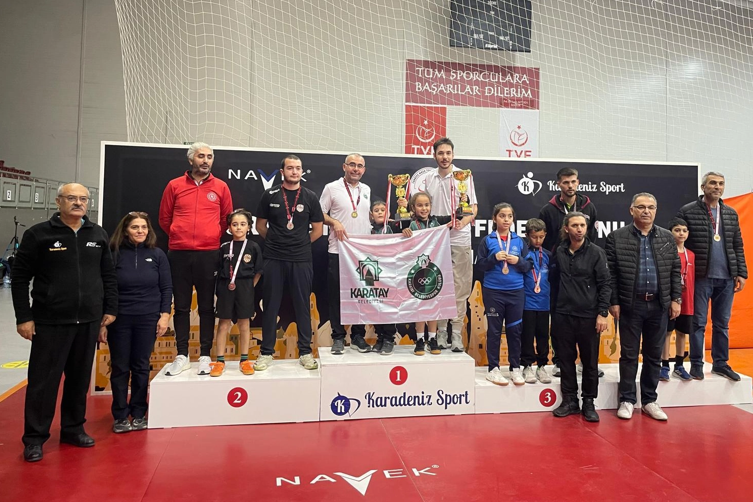 Karatay Belediyespor’dan Türkiye Şampiyonasında çifte zafer 