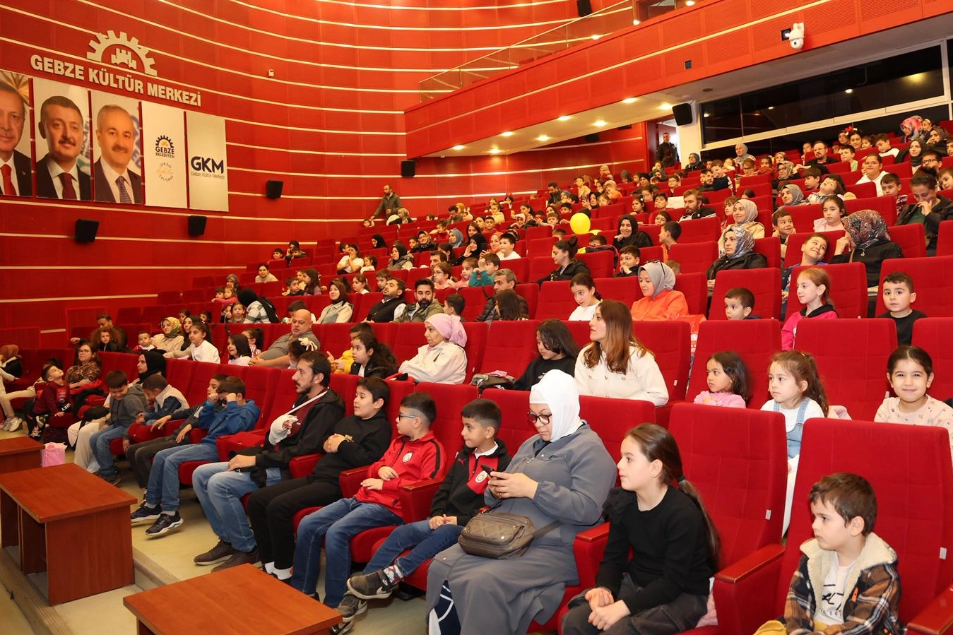 Gebze'de çocuklar ara tatil etkinliğiyle moral buldu 