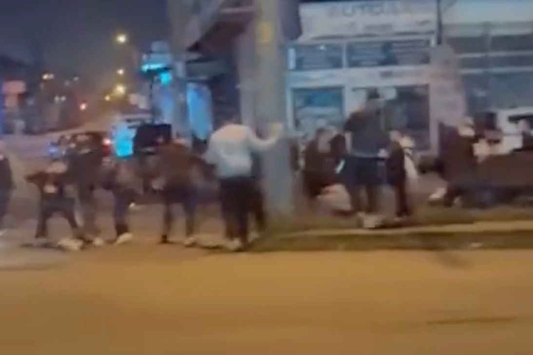 Düzce'de eski Sanayi Sitesi'nde tartışma kavgaya dönüştü 