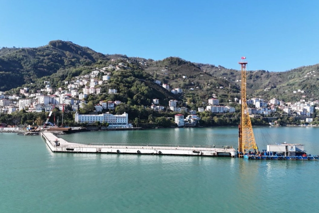 Ordu Altınordu rıhtımı uzatılıyor 