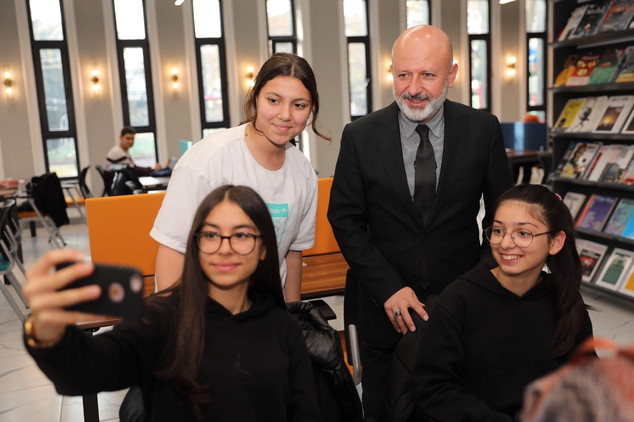 Kayseri Kocasinan'da 7 ayrı Sinan Kütüphanesi 