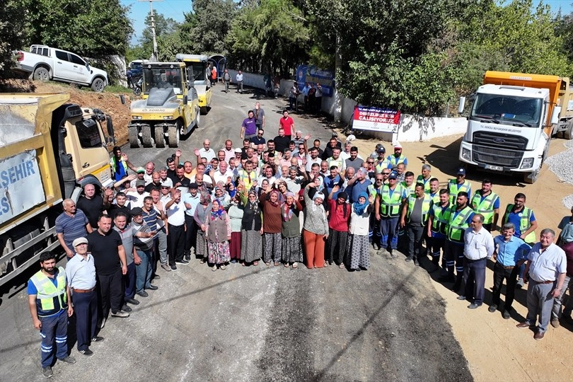 Denizli'de 228 kilometrelik yol atağı 