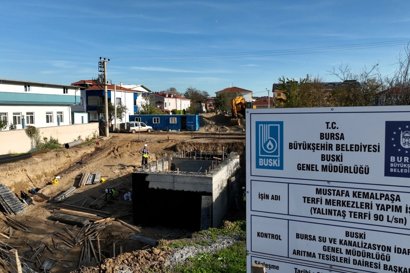 Bursa Büyükşehir'den Mustafakemalpaşa'ya altyapı hamlesi 