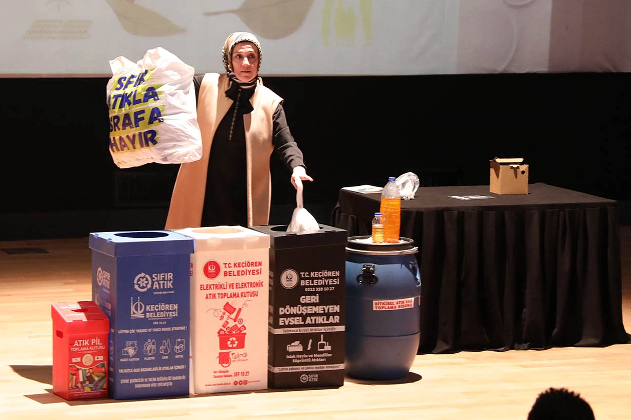 Ankara Keçiören'den öğretmenlere 'sıfır atık' eğitimi 