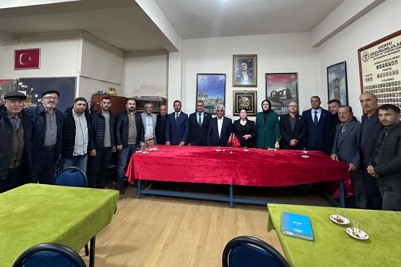 BBP Bursa'dan Gürsu Erzurumlular Derneği'ne ziyaret 