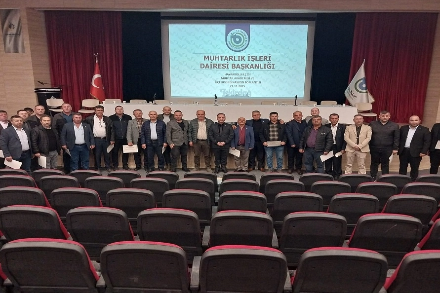 Muhtarlar akademide buluştu 