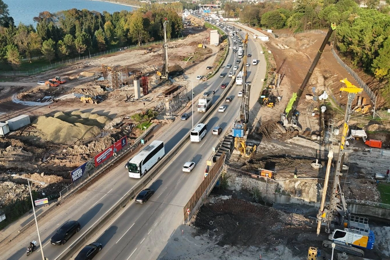 Kocaeli'de o kavşak için 6 noktada birden çalışmalar sürüyor 