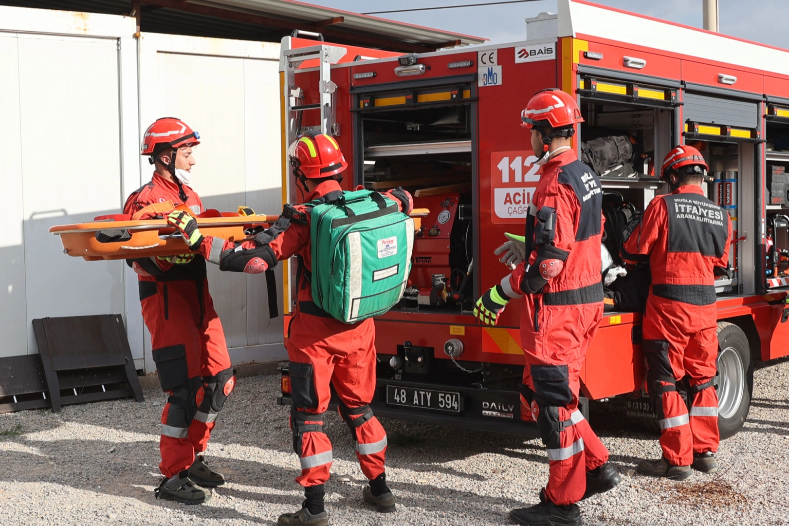 Muğla İtfaiyesi AFAD akreditasyonunu başarıyla tamamladı 