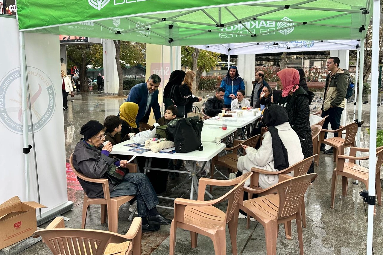 İstanbul Bakırköy'de çölyak farkındalığı buluşması 