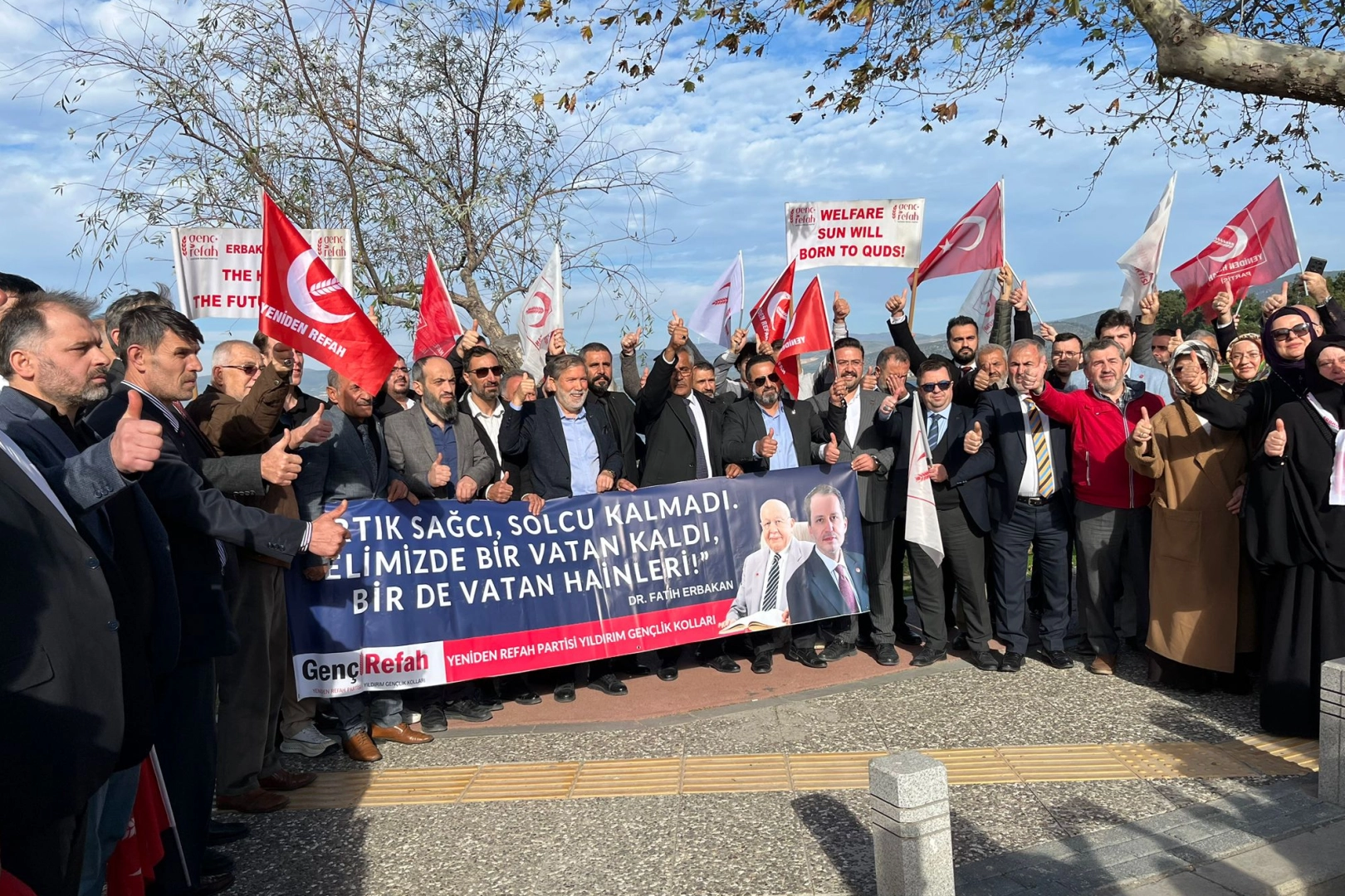 Yeniden Refah'tan İznik’te Papa ziyaretine protesto 