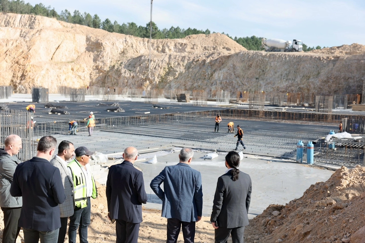 Çayırova Devlet Hastanesi inşaatında hummalı çalışma 