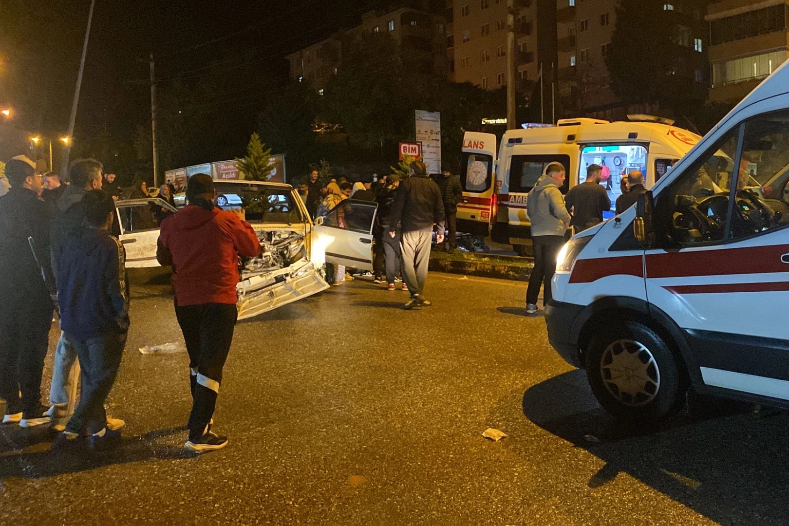 Akçakoca’da trafik kazası: 2 yaralı 