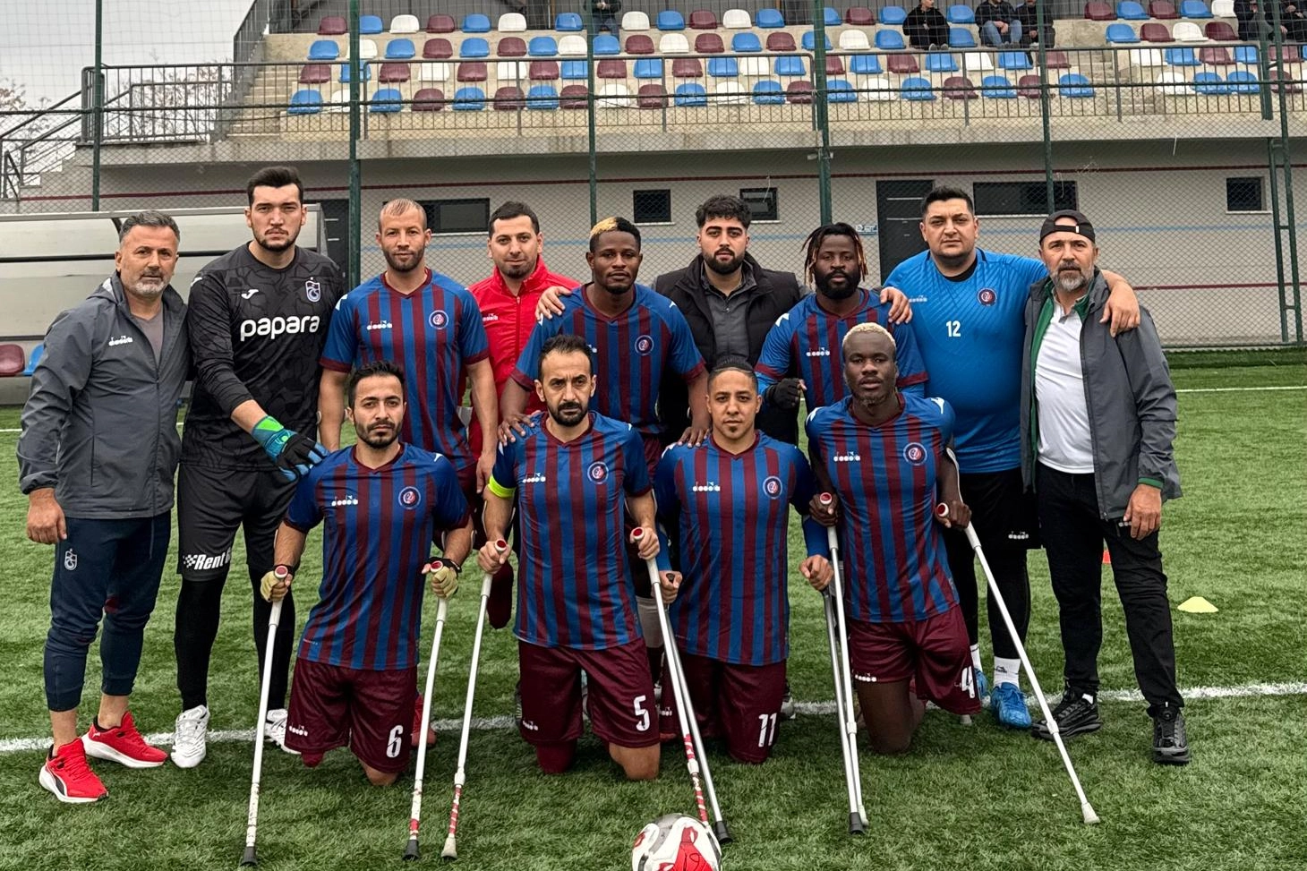 Trabzon Ampute Futbol Takımı sezona galibiyetle başladı 