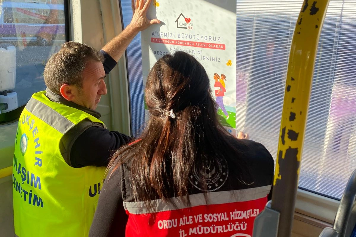 Koruyucu aile hizmetine şoförlerden tam destek 