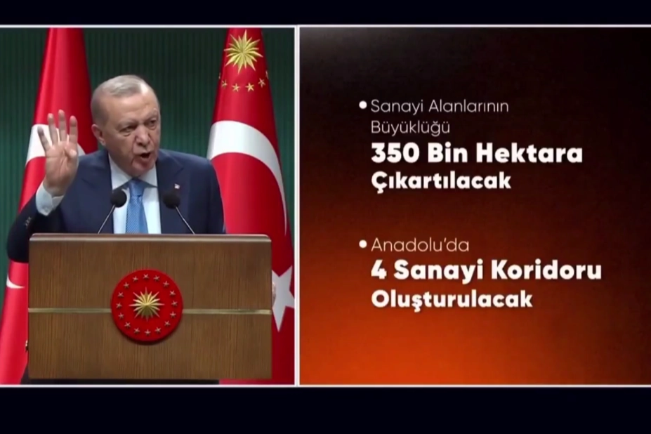 Kabine sonrası önemli mesajlar... Ekonomide 2028 hedefi 1,9 trilyon dolar... Anadolu'da 4 sanayi koridoru oluşturulacak 