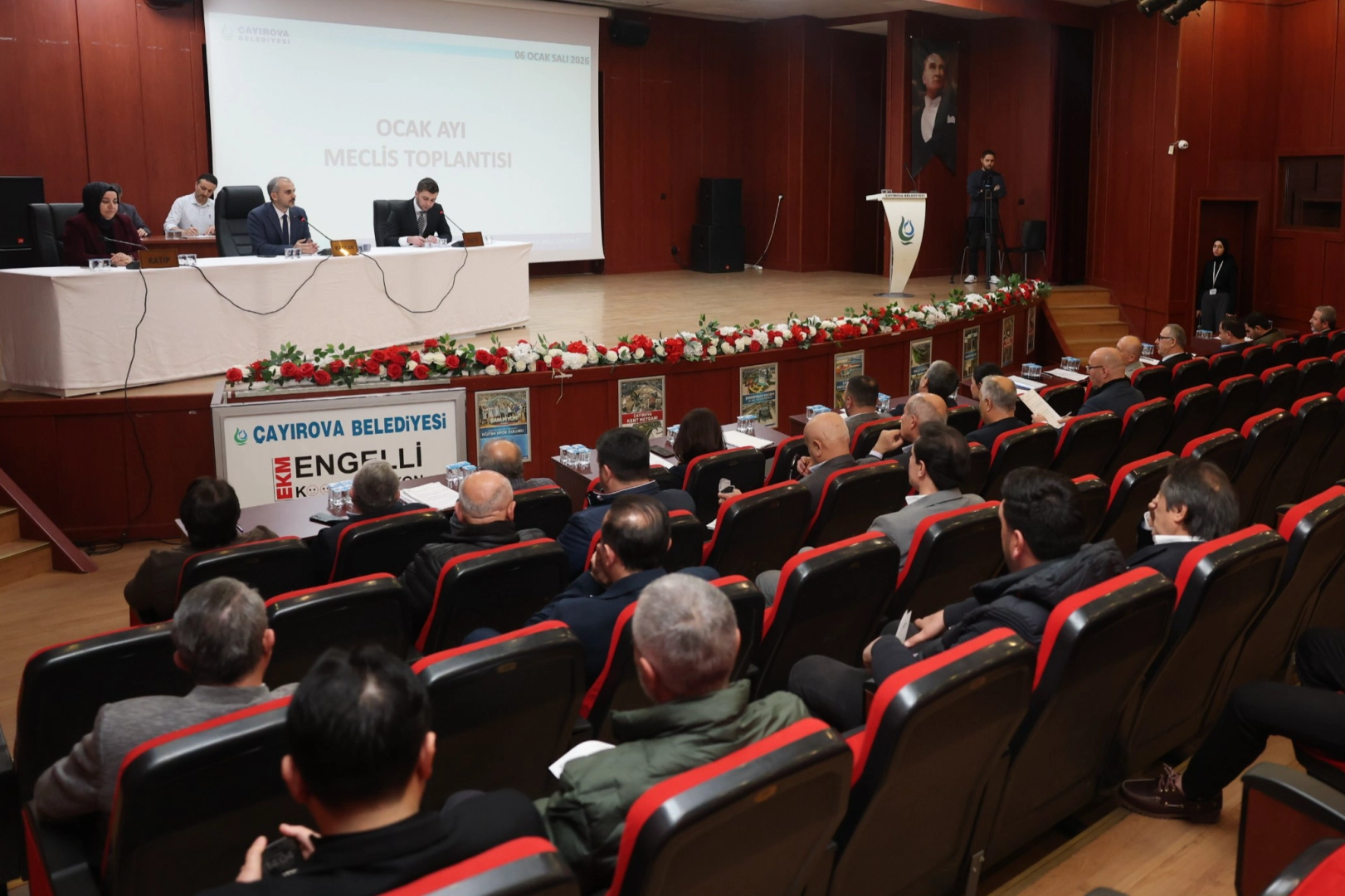 Kocaeli Çayırova’da yeni yılın ilk meclisi gerçekleşti 