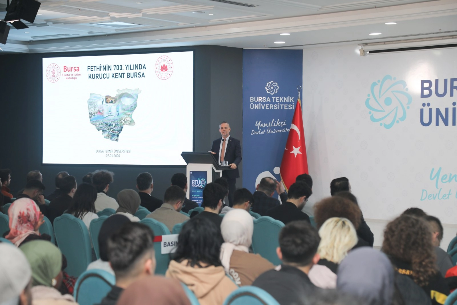 BTÜ'de Bursa’nın kültürel mirası ve turizm vizyonu konuşuldu 