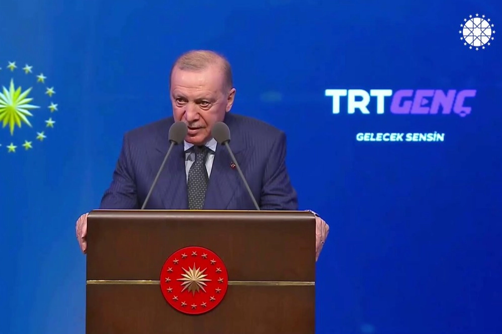 Cumhurbaşkanı Erdoğan TRT'nin 'Genç' kanalını açtı 