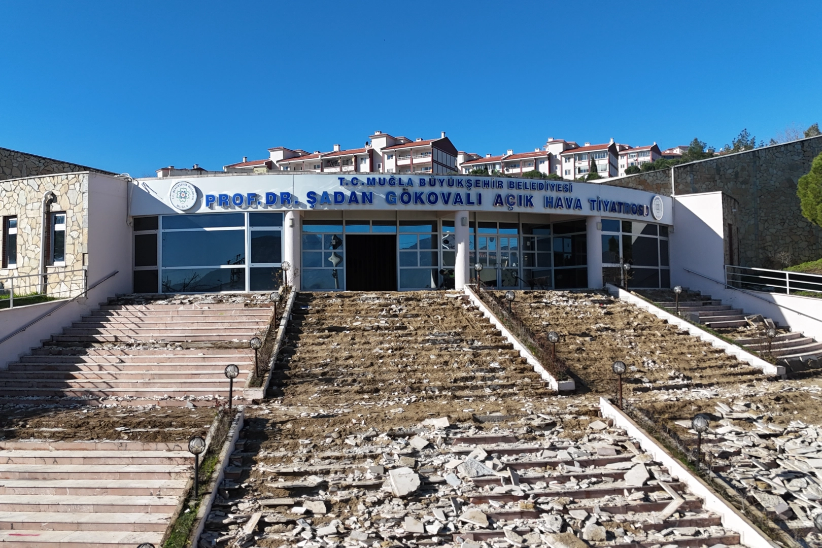 Muğla'da Şadan Gökovalı Açık Hava Tiyatrosu yenileniyor 