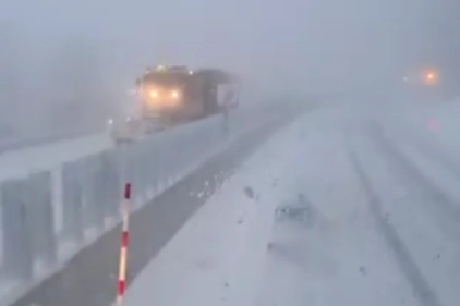 Sürücüler dikkat! D-100 Bolu Dağı Geçidi'nde kar ve buzlanma 