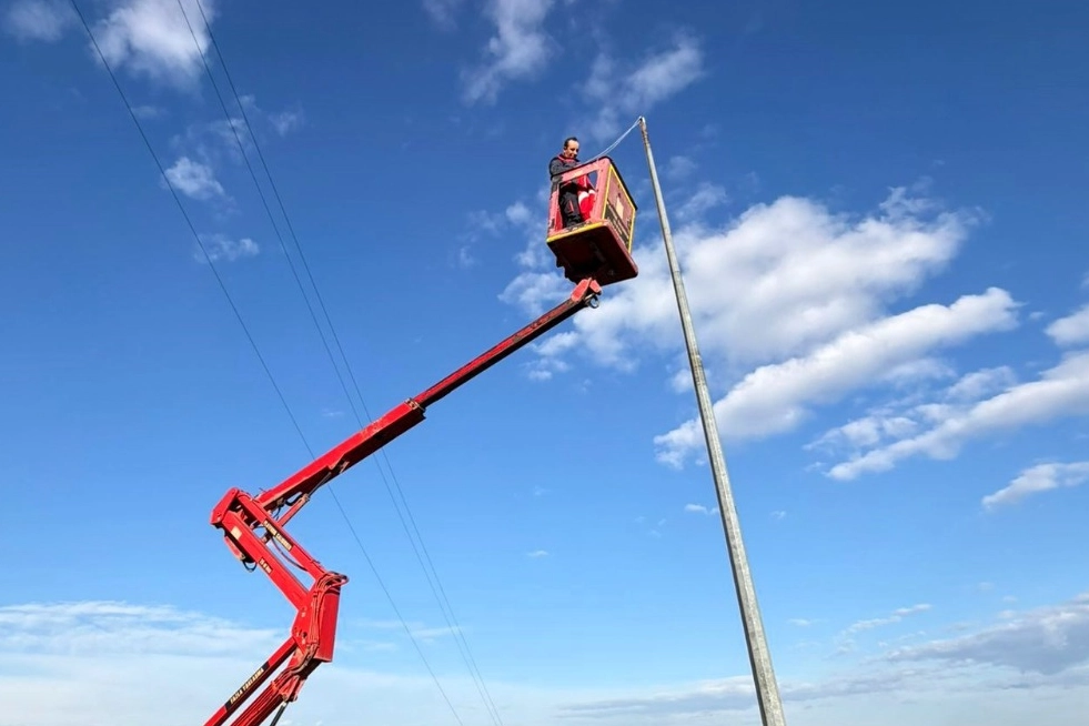 Kocaeli’de Türk bayrağı yeniden İzmit semalarında dalgalanıyor 