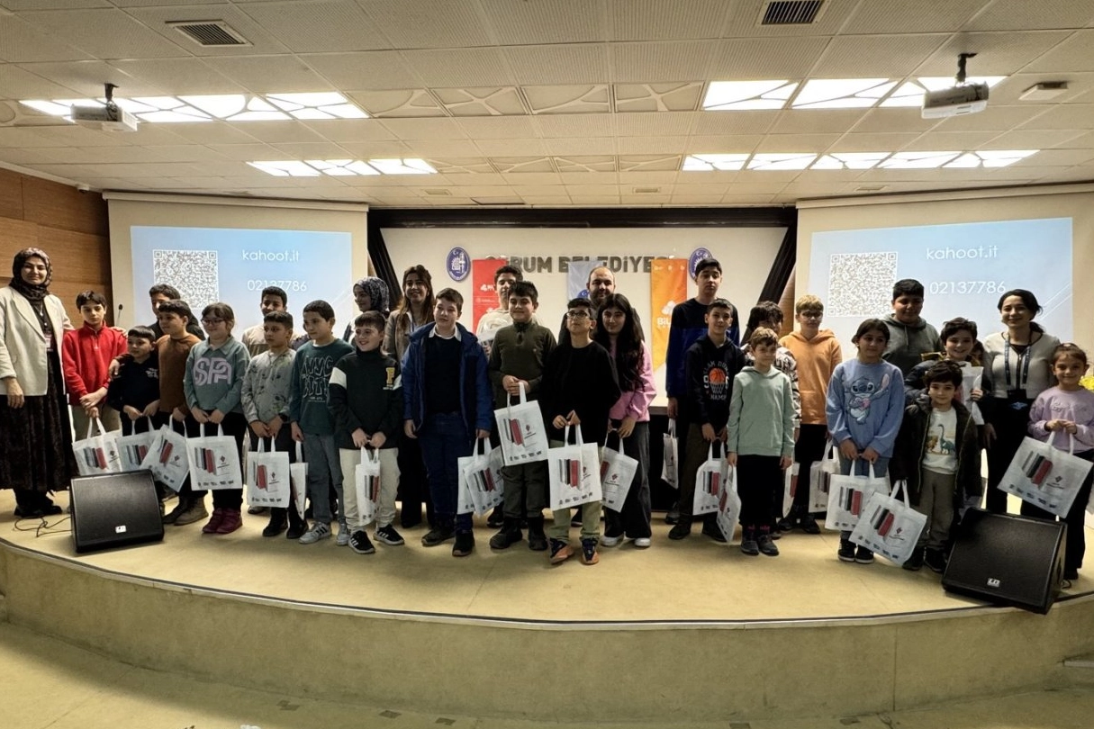 Çorum’da TÜBİTAK kış akademisi tamamlandı 