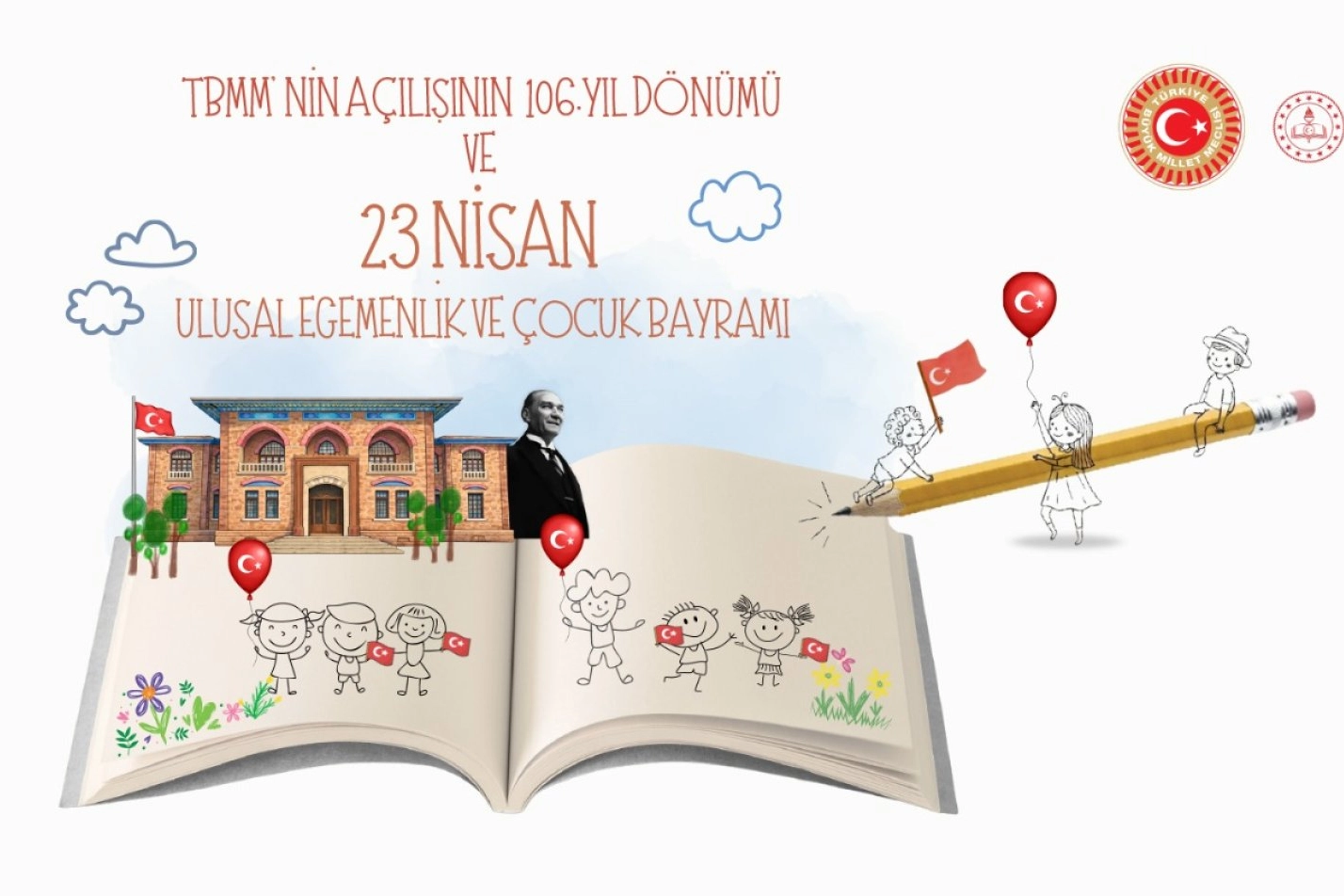Öğrenciler, kalemini 23 Nisan için oynatacak 
