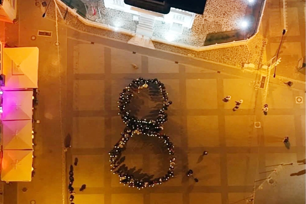 Mudanya’da kadınlar 8 Mart'ta 8 dakika 'sessiz' durdu! 