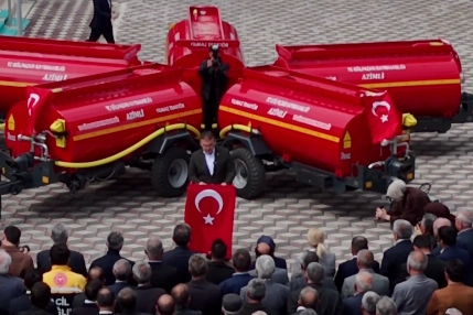 Bilecik’te kırsala 31 yeni müdahale tankeri 