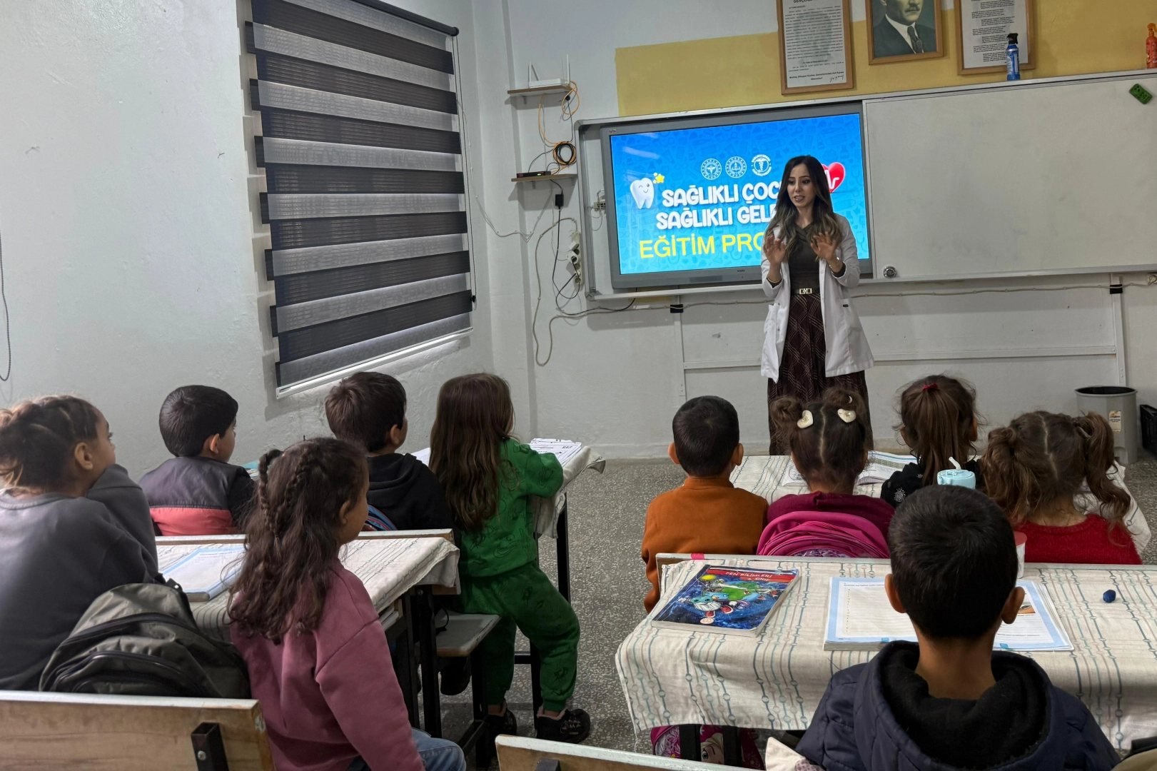 Batman'da minik kalplere hijyen eğitimi 