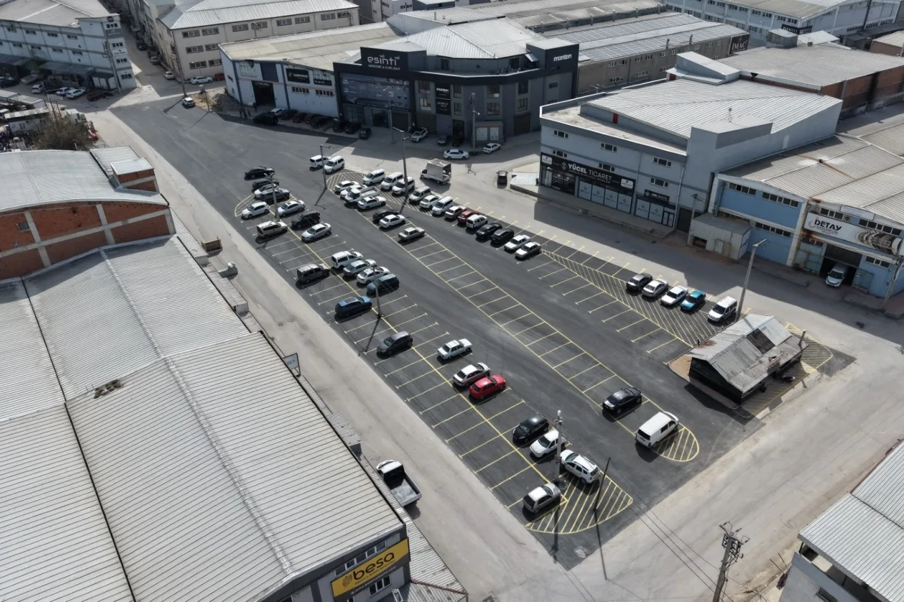 Bursa İnegöl’de 127 araçlık ücretsiz otopark 