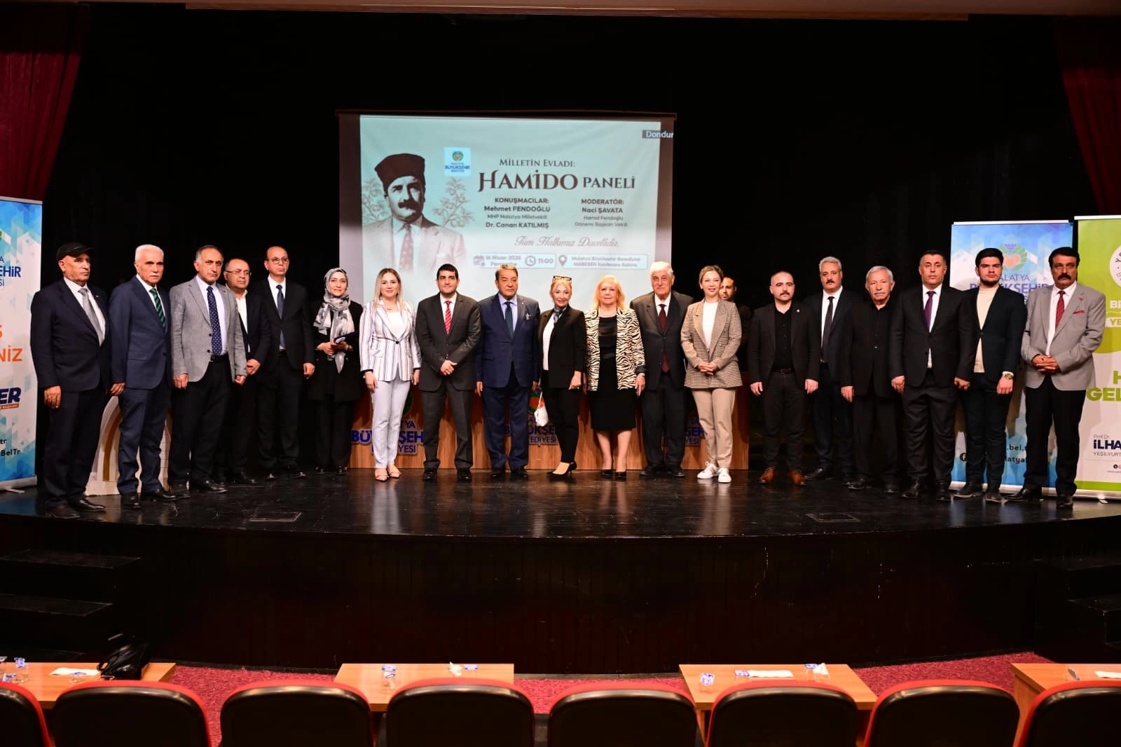 Malatya’nın unutulmaz ismi Hamido panelde anıldı 