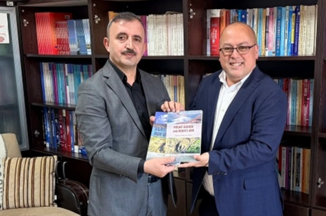 Amerikalı araştırmacıdan Ağrı İbrahim Çeçen Üniversitesi’nde iş birliği 