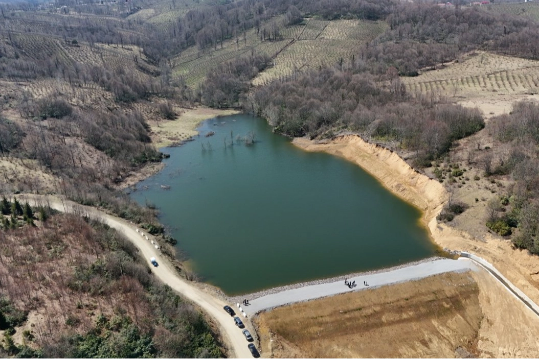 Ordu’da Akören Göleti hizmete açıldı 