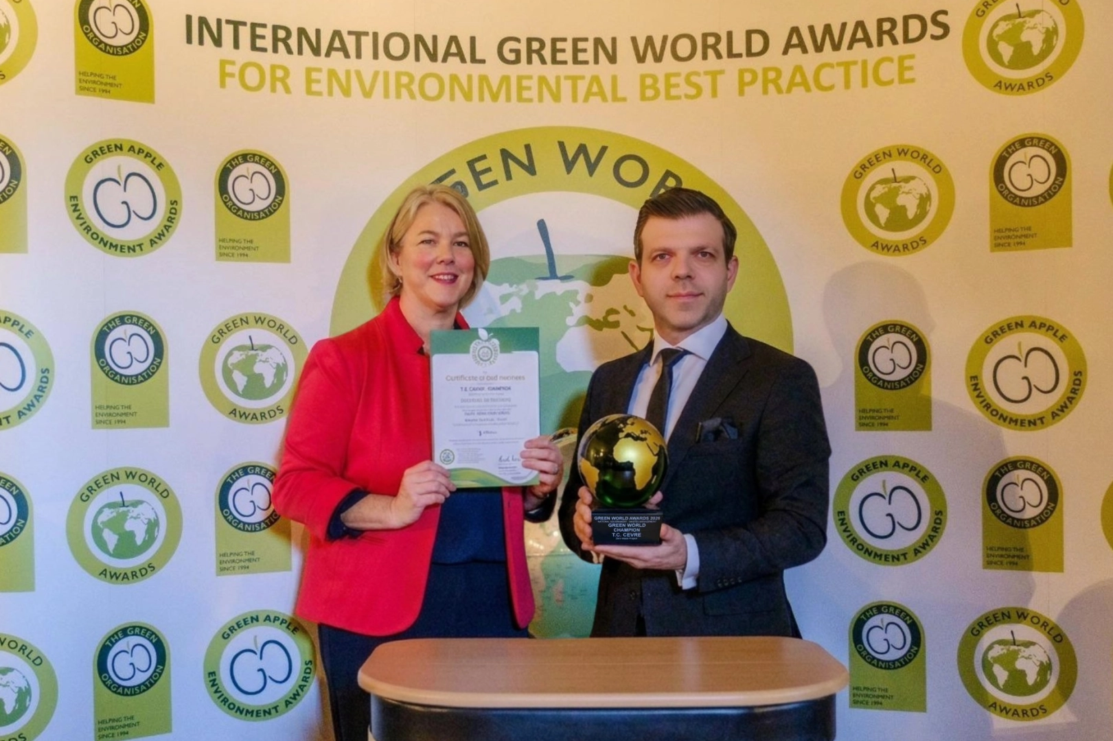 Sıfır Atık Projesi, Galler’de 'Yeşil Dünya Şampiyonu' seçildi 