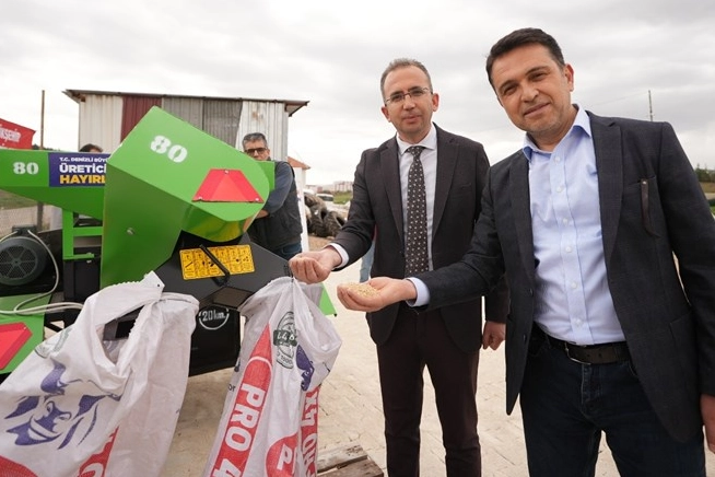 Denizli Büyükşehir’den Bekilli’ye tarımsal makine desteği 